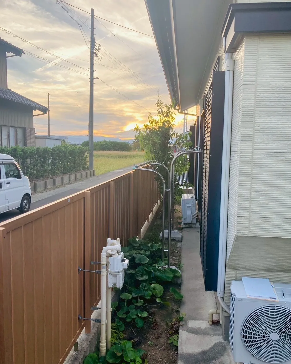 テラス屋根設置