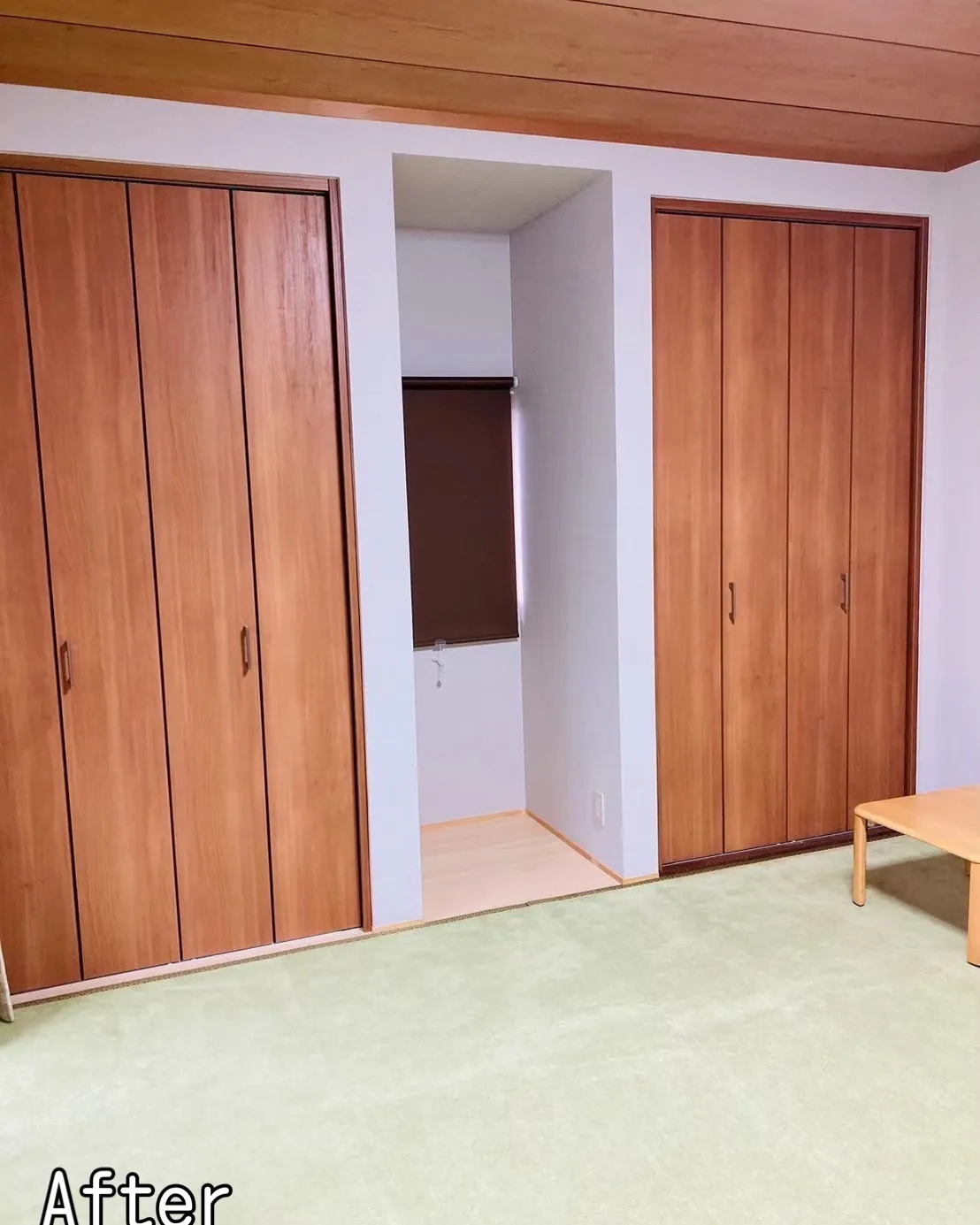 床の間の押し入れをクローゼットへ