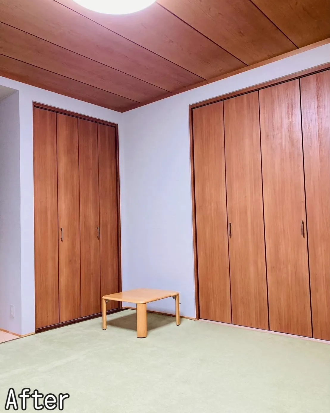 床の間の押し入れをクローゼットへ