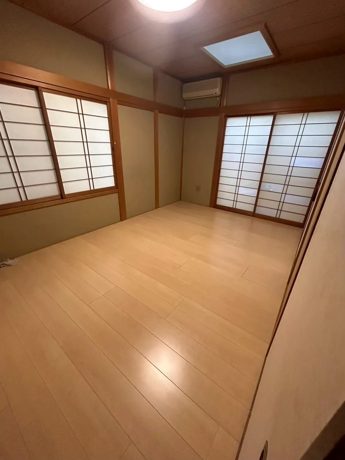 和室から洋室へ大変身！！